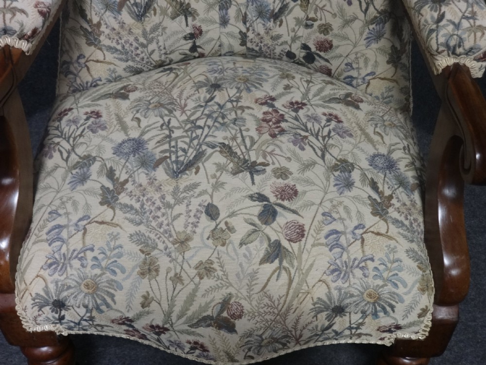Very Good Mahogany Armchair View III