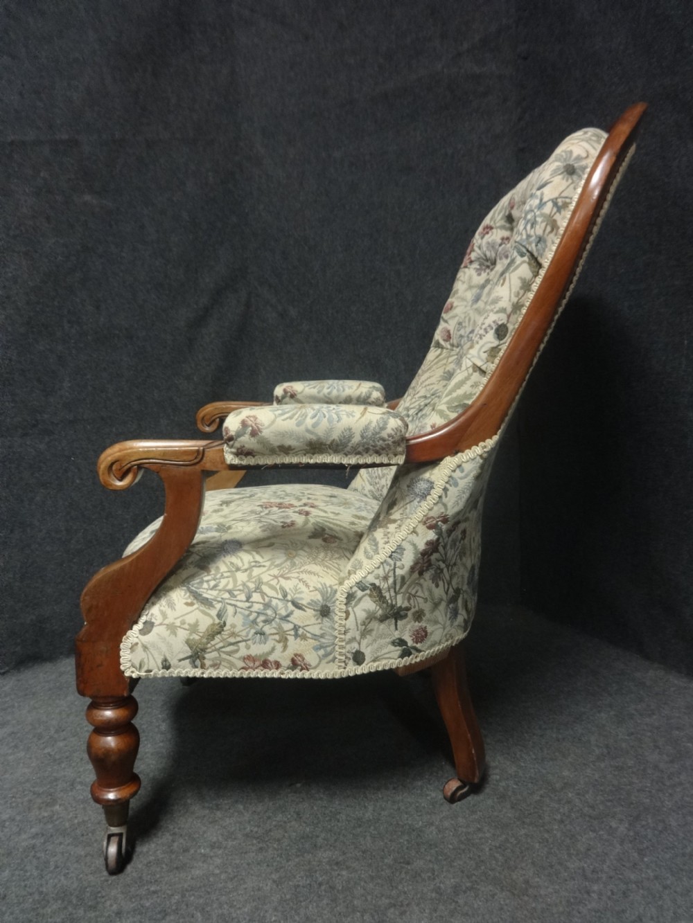 Very Good Mahogany Armchair View V