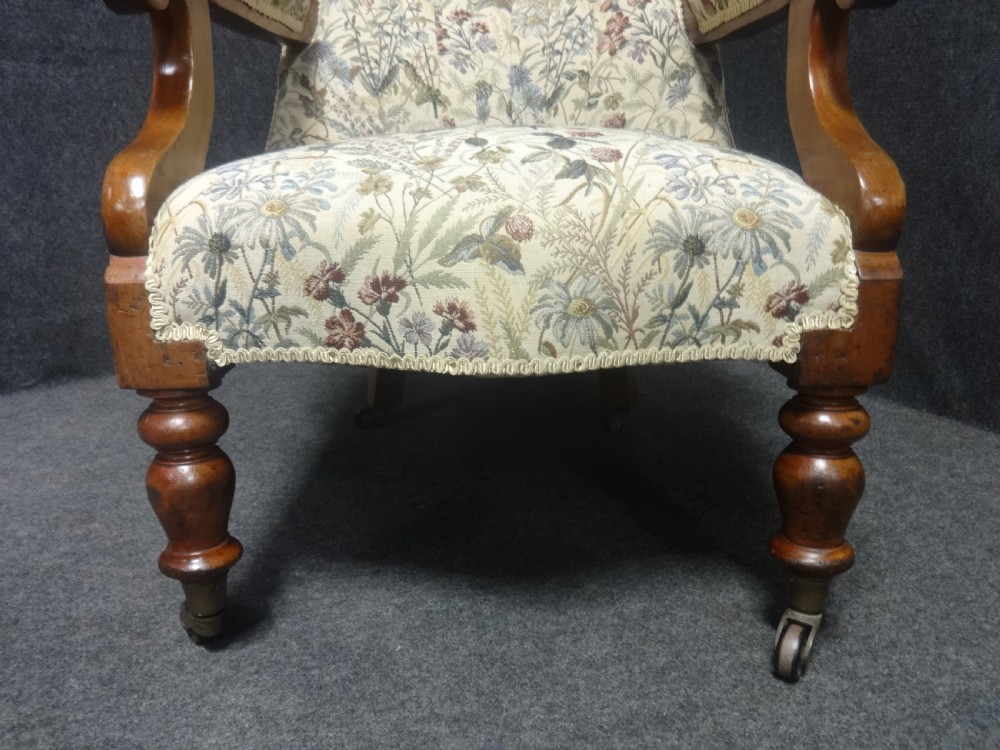 Very Good Mahogany Armchair View IX