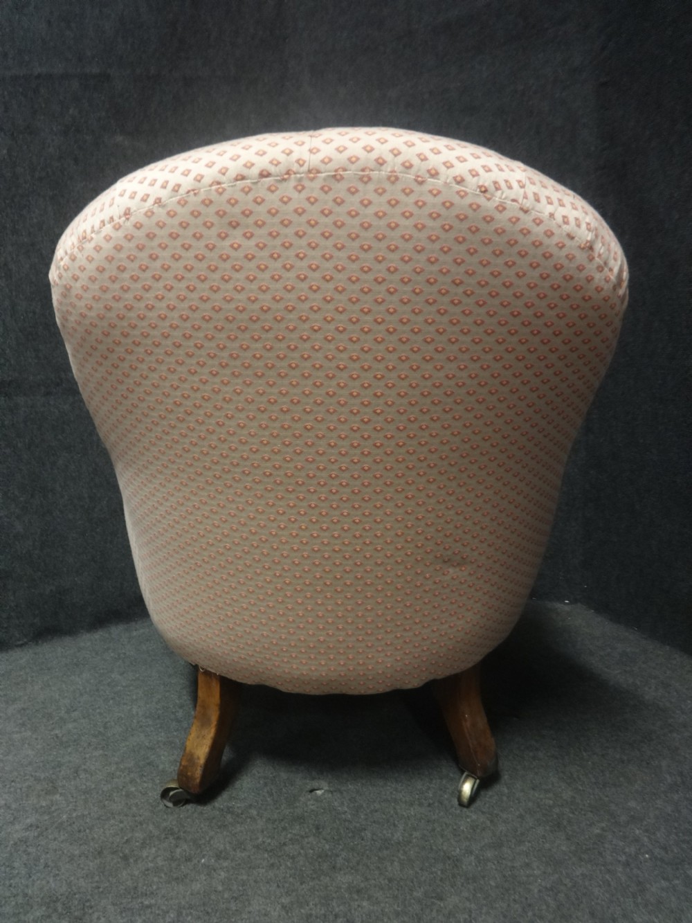 Very good Quality Mahogany Upholstered Easy Chair View V