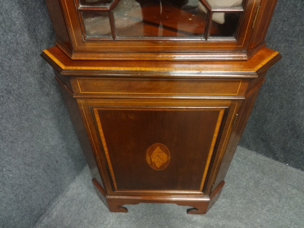 A Very Good Quality Inlaid Mahogany Corner Cabinet View IX