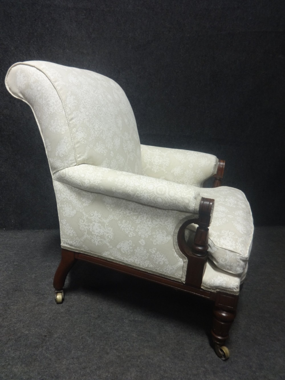 Pair of Stunning Walnut Armchairs View IX