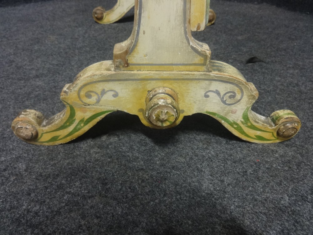 Victorian Original Painted Toilet  Dressing Swing Mirror View V