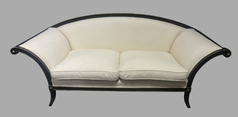 Regency Painted Two Seater Sofa