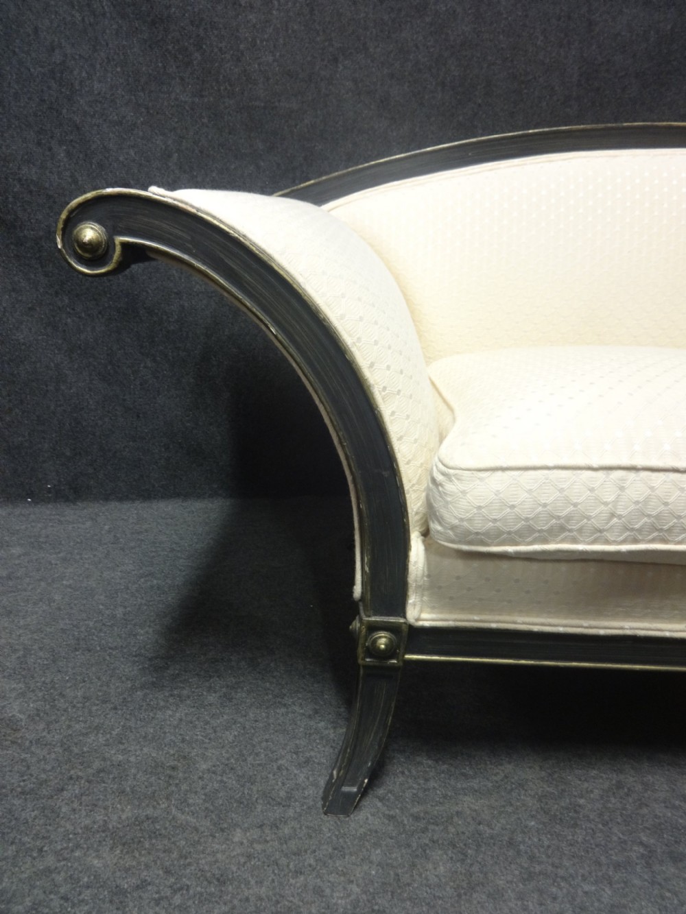 Regency Painted Two Seater Sofa View III
