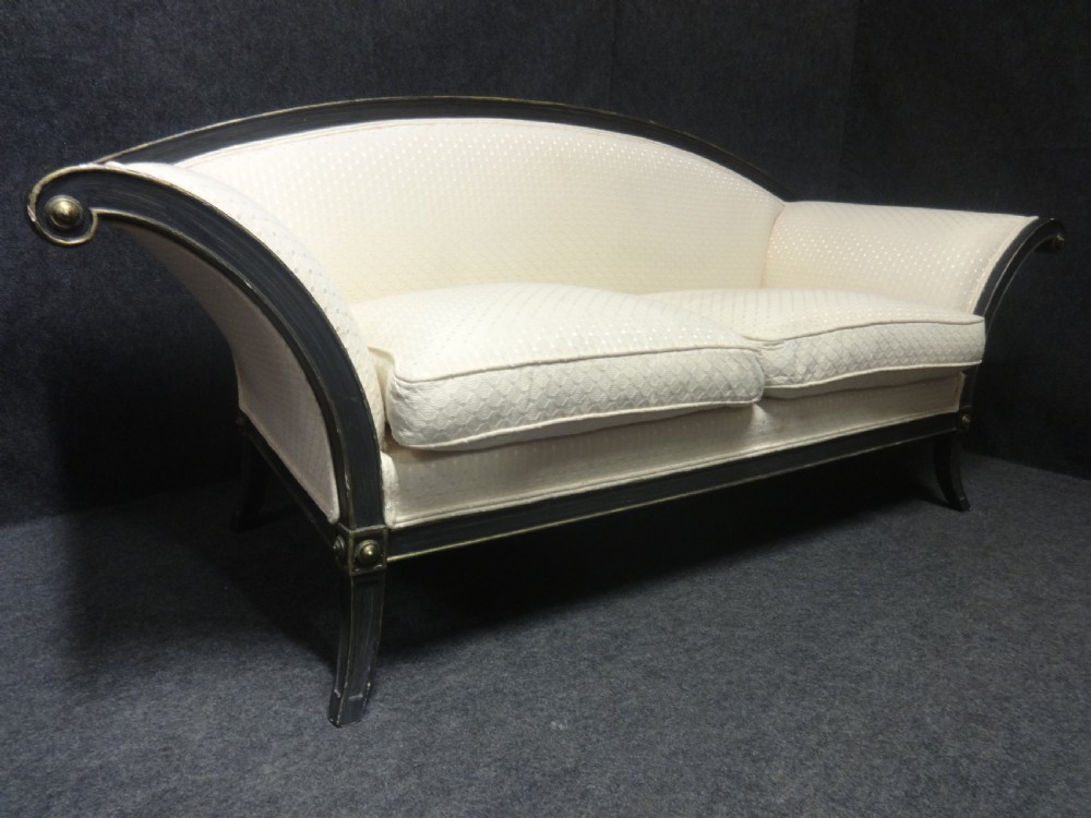Regency Painted Two Seater Sofa View IV