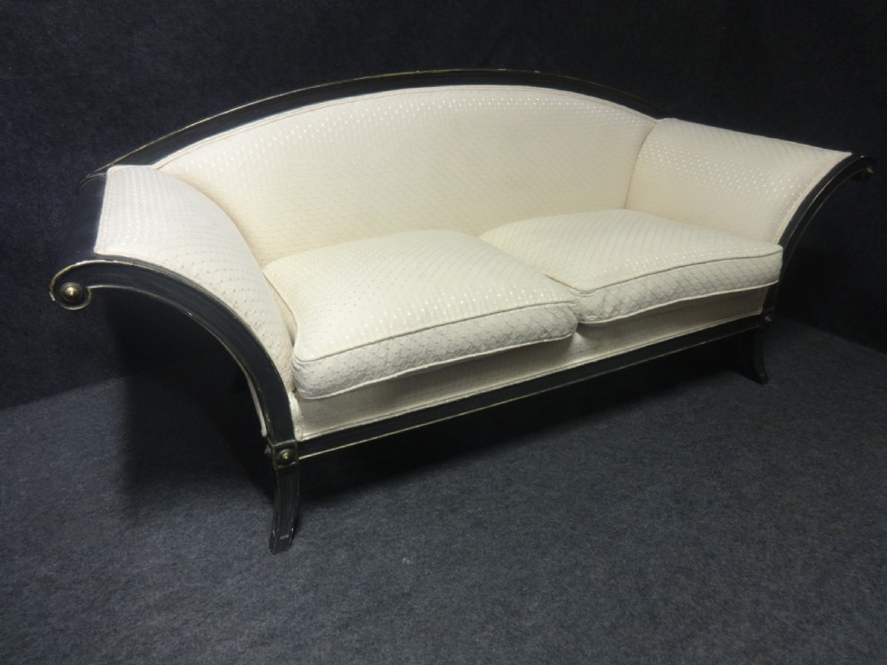Regency Painted Two Seater Sofa View VI