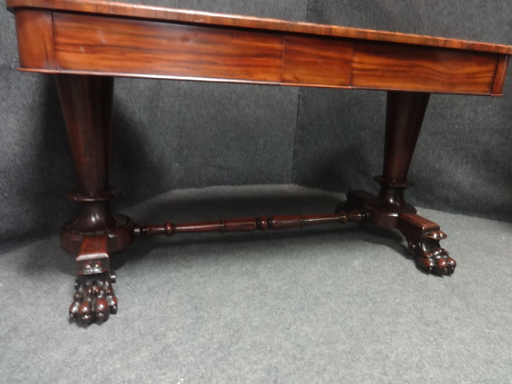 William 4th Rosewood Library Desk View V