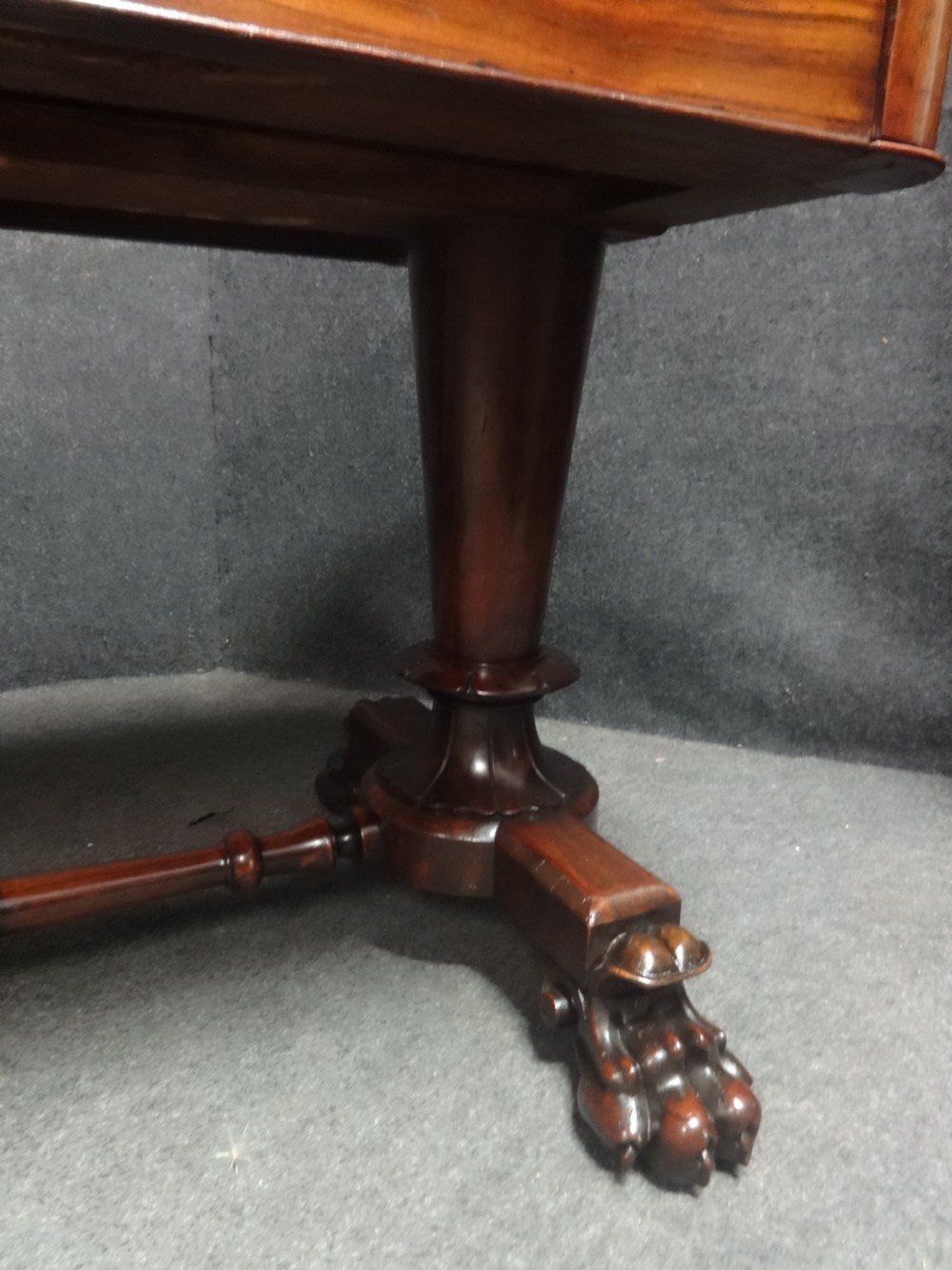 William 4th Rosewood Library Desk View VI