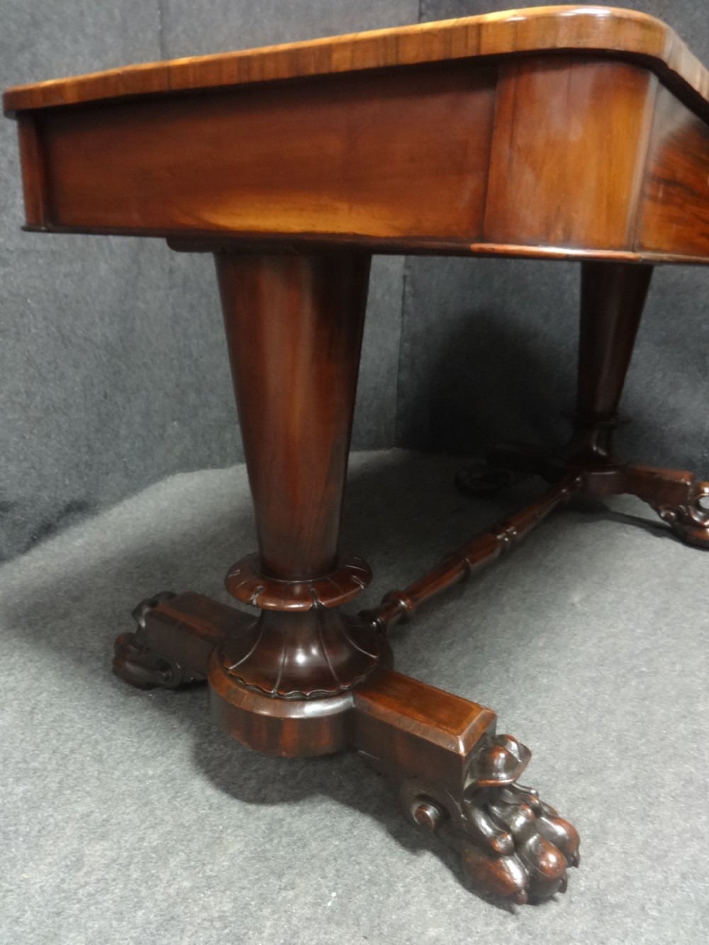William 4th Rosewood Library Desk View VII
