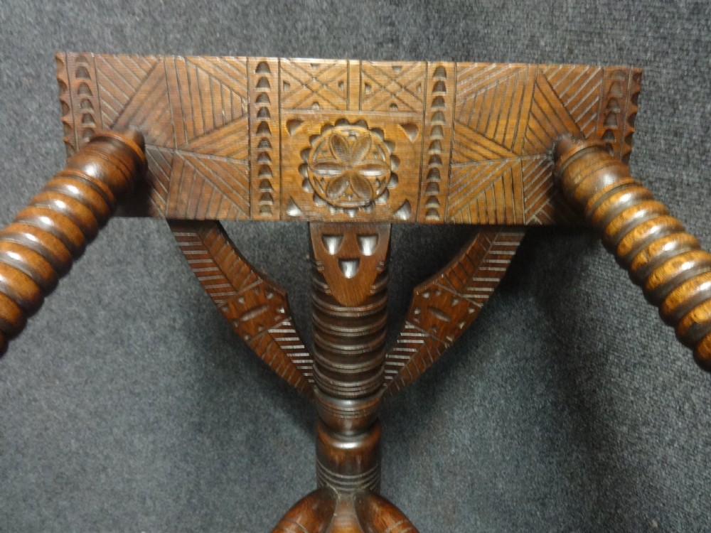 Pair Oak Turners  Chairs View IV