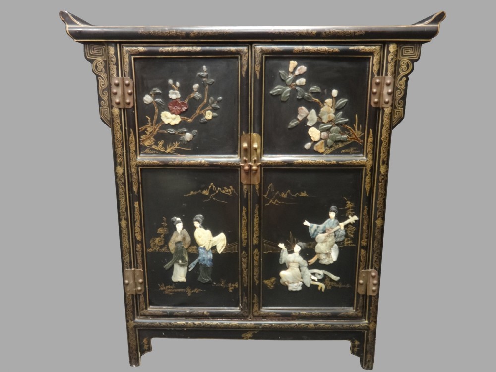 Oriental Laquered Cabinet