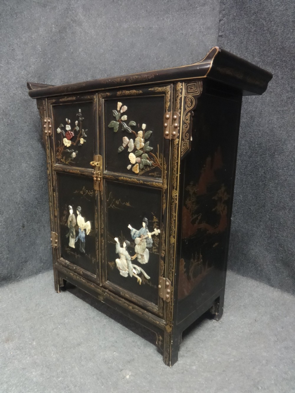 Oriental Laquered Cabinet View V