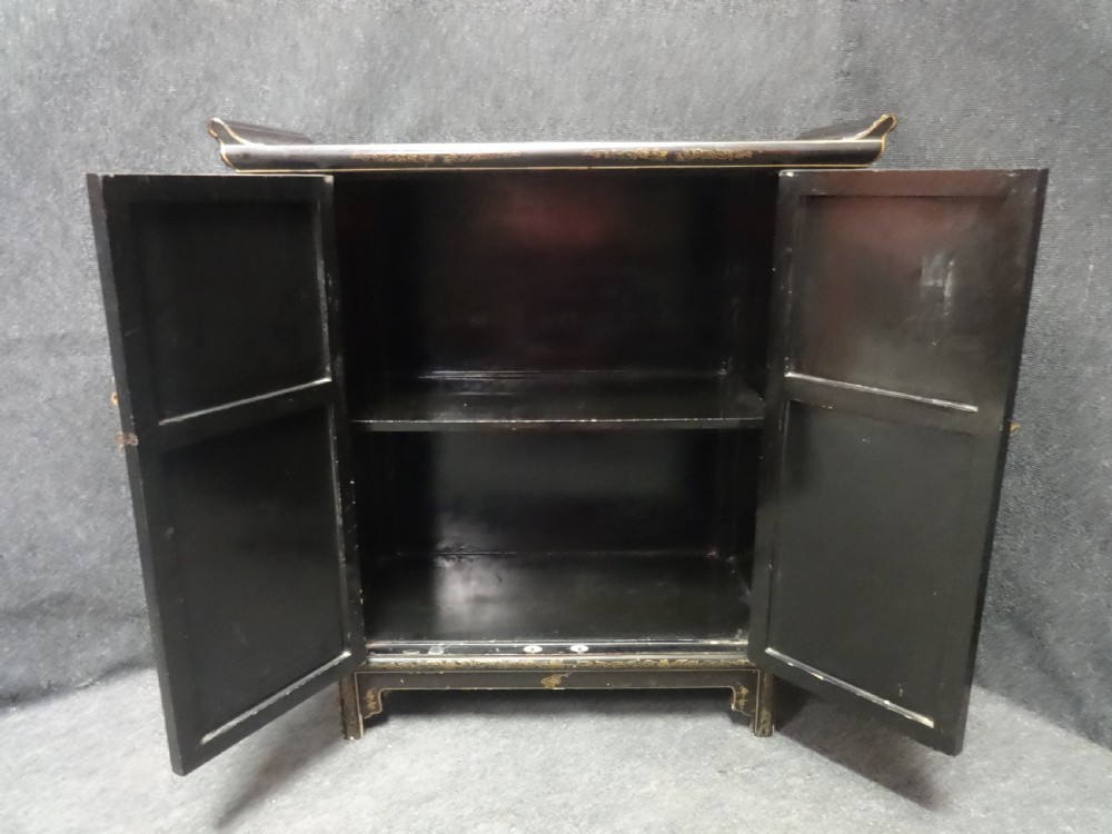 Oriental Laquered Cabinet View VI