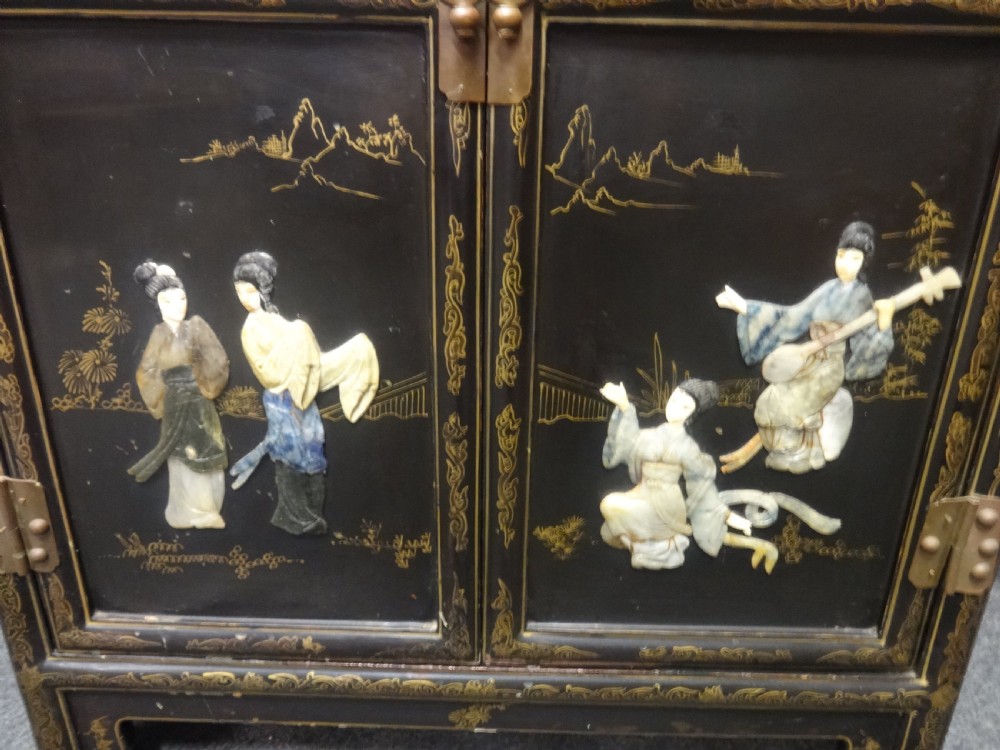 Oriental Laquered Cabinet View VII