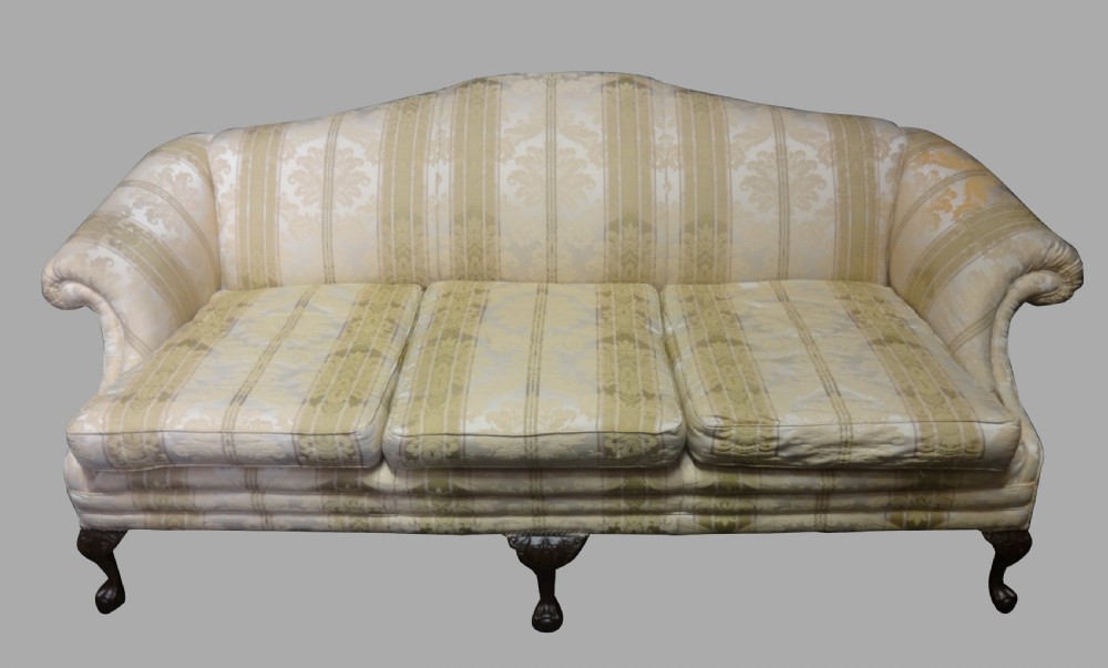 Victorian Camel Backed Sofa