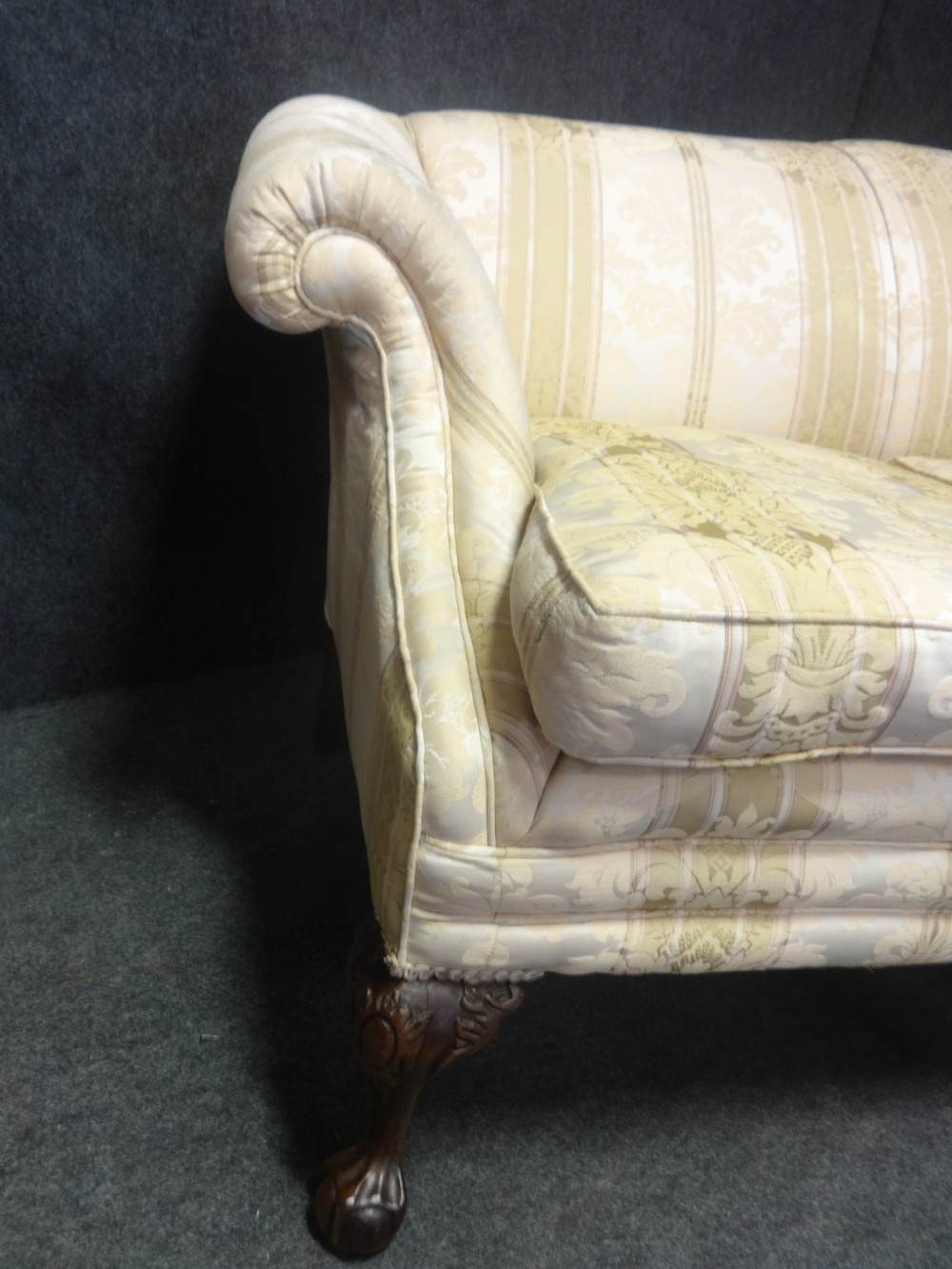 Victorian Camel Backed Sofa View V