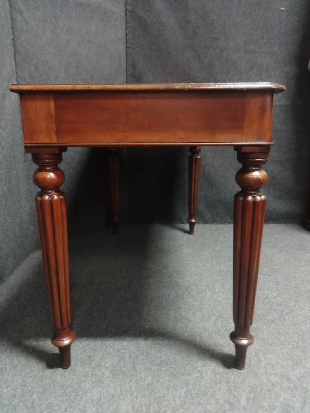 Victorian Mahogany Gillows Two Drawer Writing Desk View VII