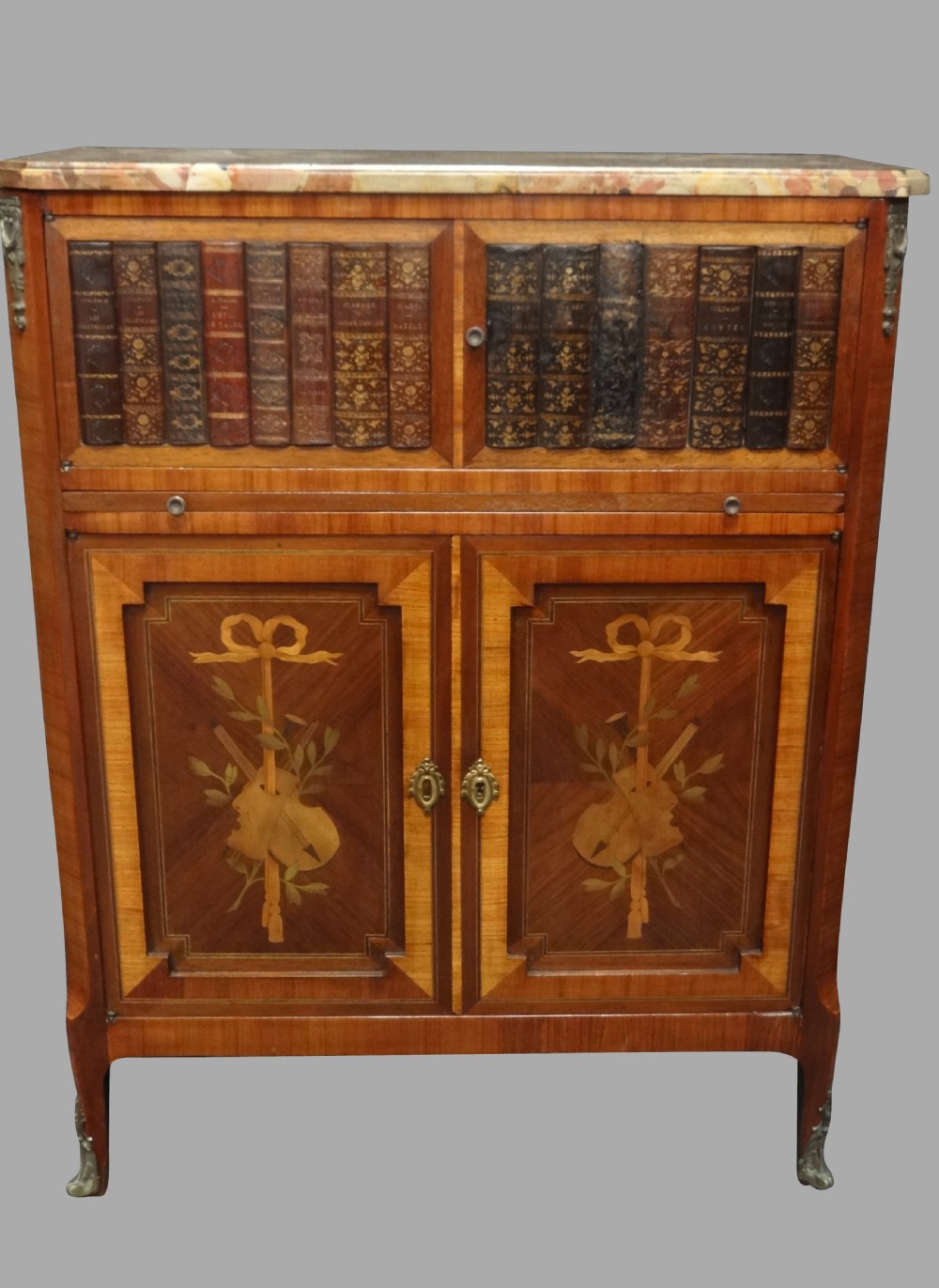 French Tulipwood Inlaid Side cabinet
