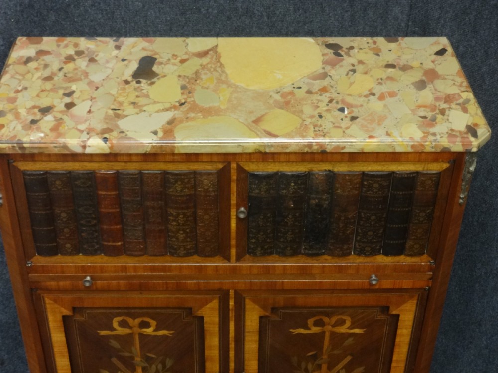 French Tulipwood Inlaid Side cabinet View IV