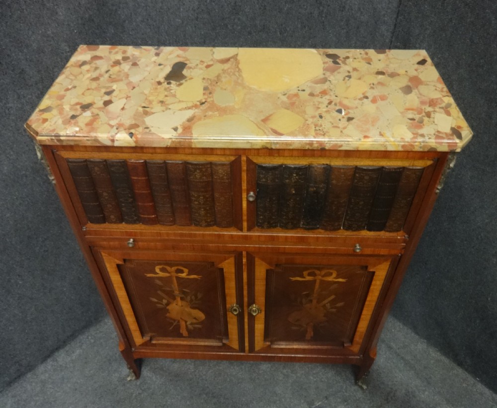 French Tulipwood Inlaid Side cabinet View V