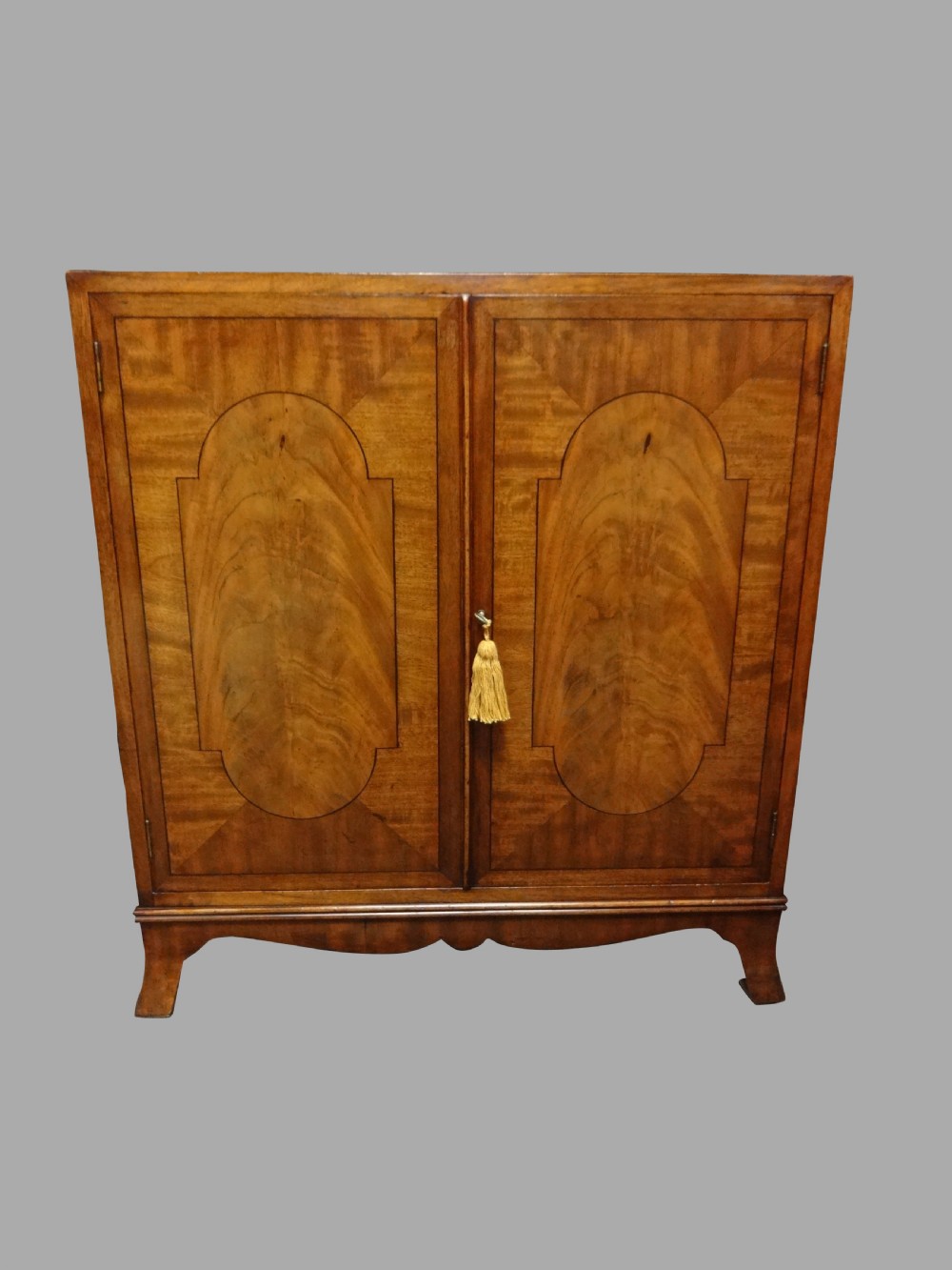 Superb Mahogany Inlaid Side Cabinet by 'Gill & Reigate London'