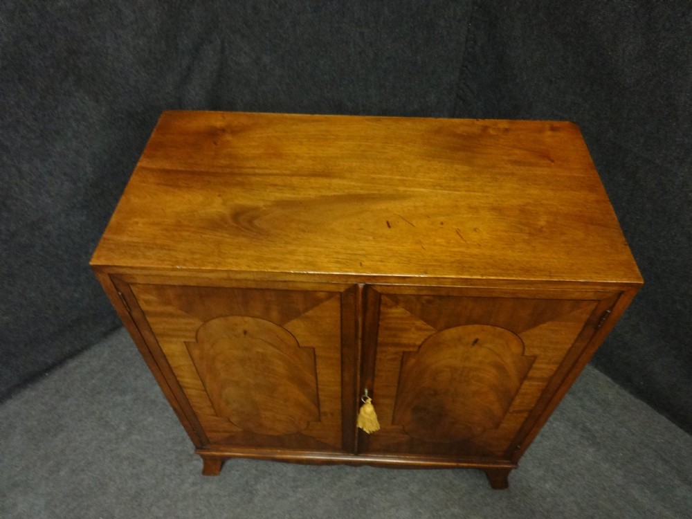 Superb Mahogany Inlaid Side Cabinet by 'Gill & Reigate London' View IV
