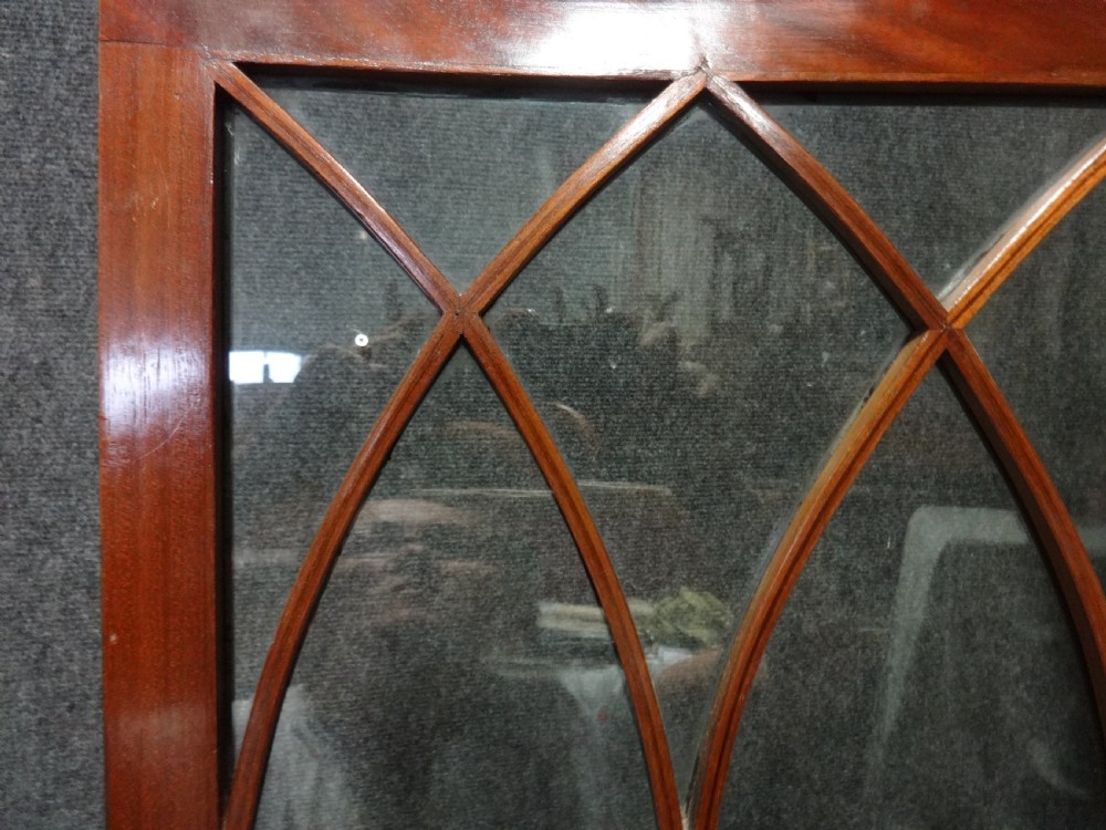 Exhibition Quality Mahogany Inlaid  Display Cabinet View X