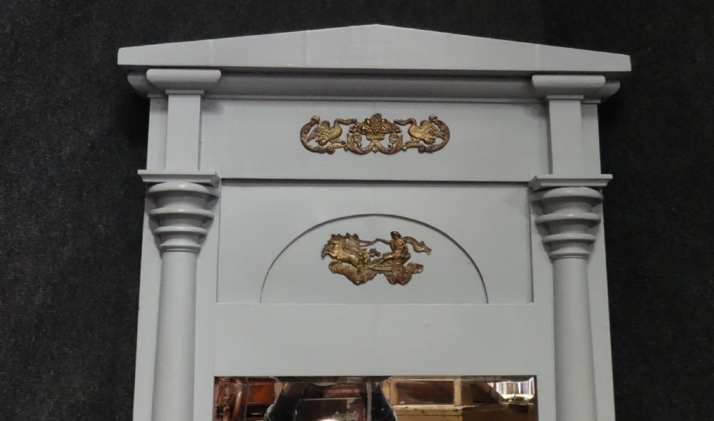 French Empire Chest of Drawers and Console Mirror View V