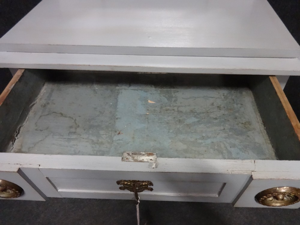 French Empire Chest of Drawers and Console Mirror View VIII