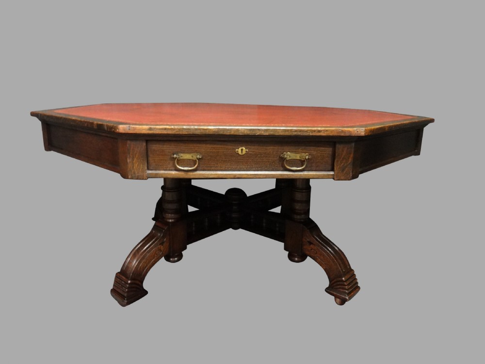 Very Good Victorian Drum Rent Table