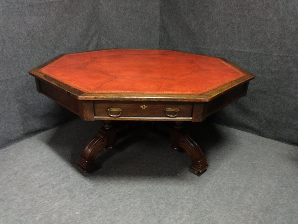 Very Good Victorian Drum Rent Table View II