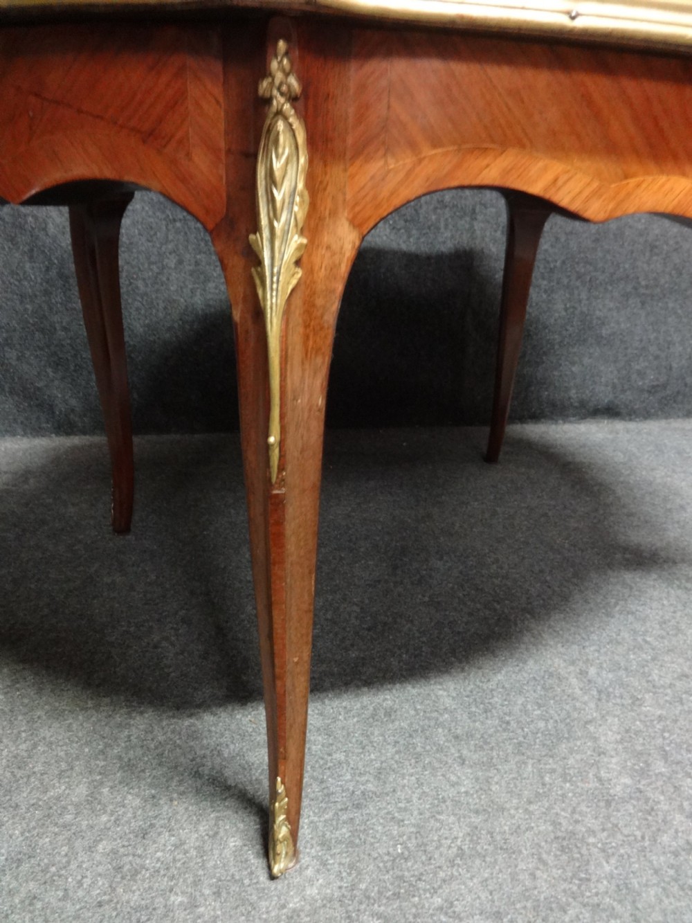 French Marquetry Coffee Table View V
