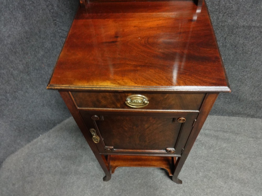 Very Pretty Mahogany Washstand View VI