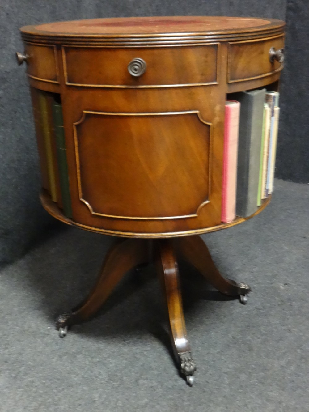 Mahogany Revolving Bookcase View IV