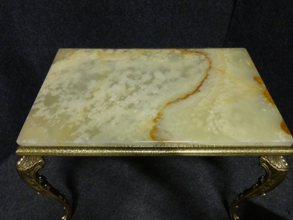 Good Nest of Three Marble Topped Tables View IV