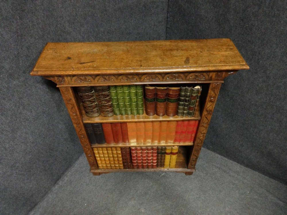 Very good Golden Oak Adjustable Open Bookcase View III