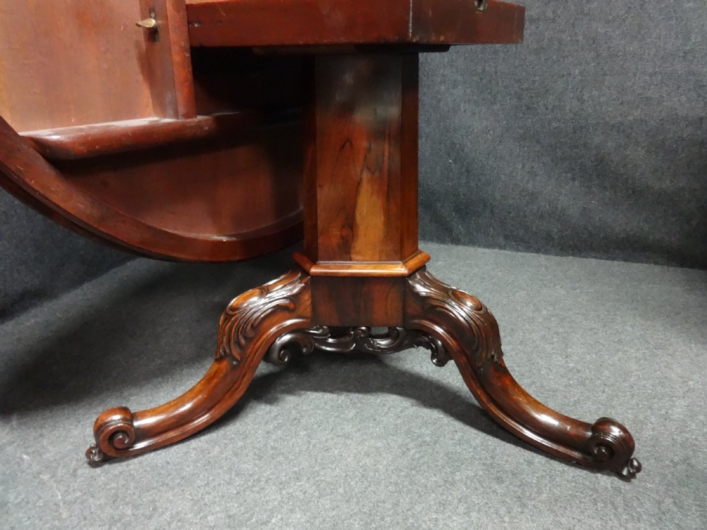 Outstanding Regency Rosewood Dining Table View X