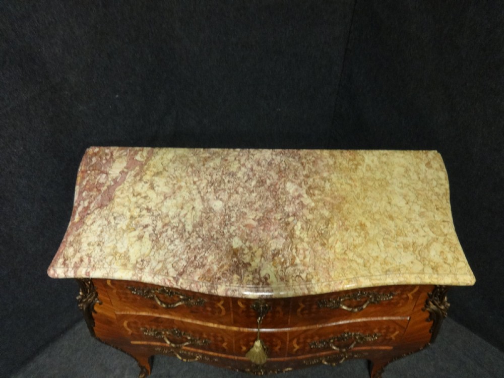 Top Quality French Parquetry Commode Chest of Drawers View V
