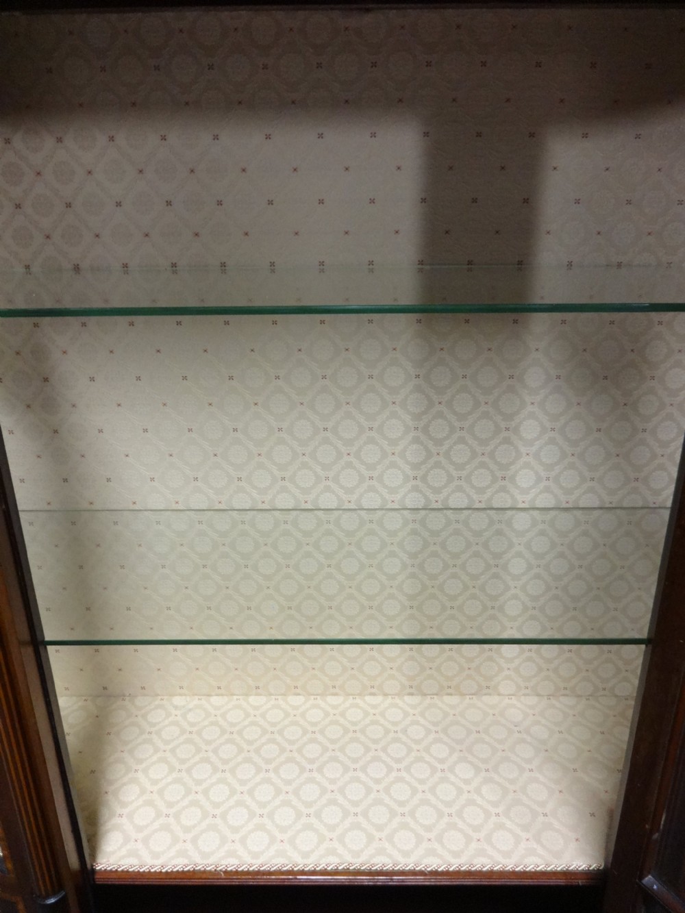 Exhibition Quality Inlaid Mahogany Display Cabinet View IX