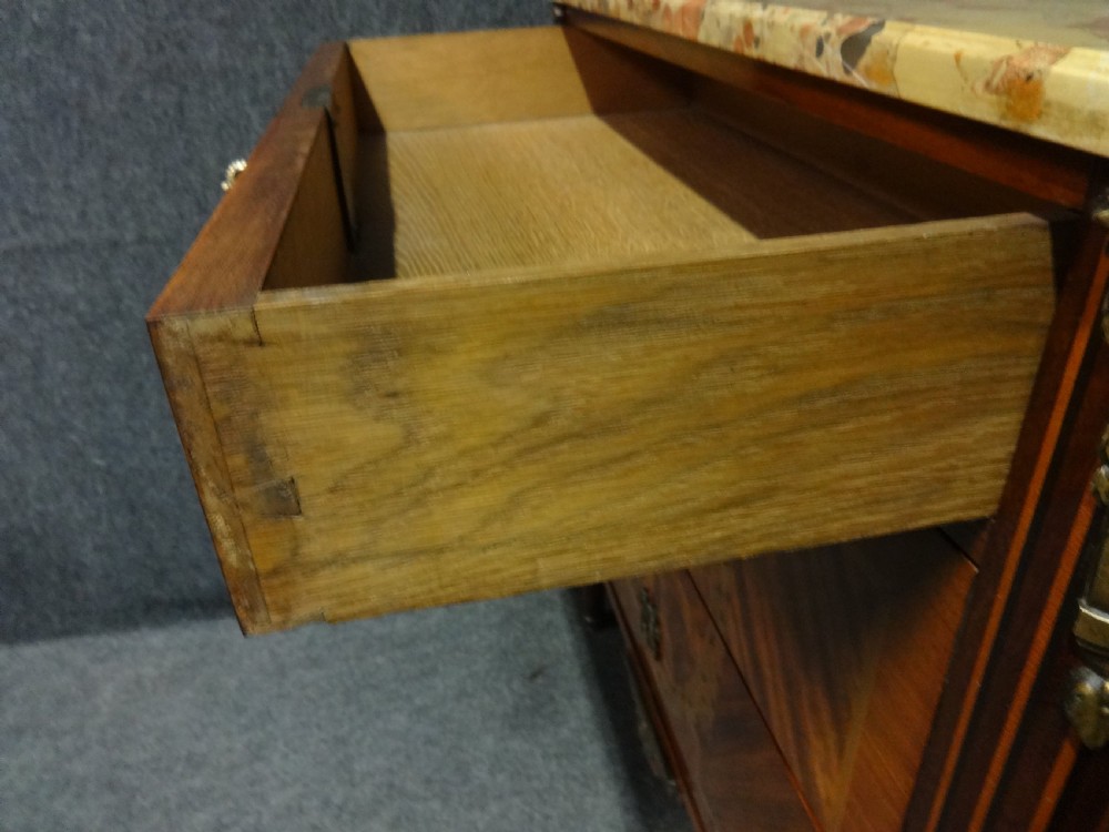 Very Good Marquetry Commode Chest of Drawers View IX