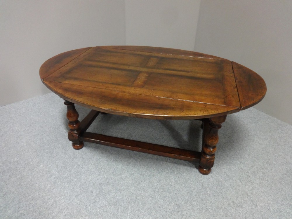 Good Oak Butlers Tray Coffee Table c.1920