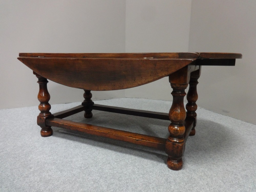 Good Oak Butlers Tray Coffee Table c.1920 View V