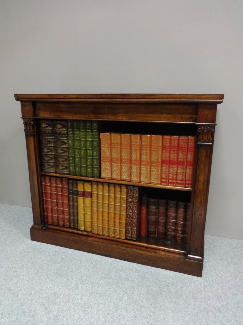 Fine William 4th Rosewood Open Bookcase