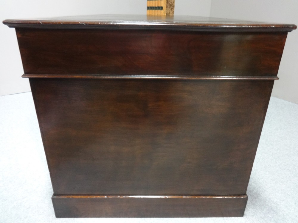 Good Mahogany Pedestal Desk View IV