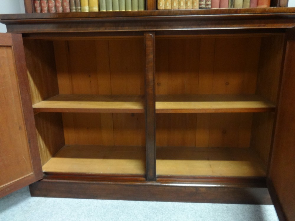 Top Quality William 4th Mahogany Library Bookcase View IV