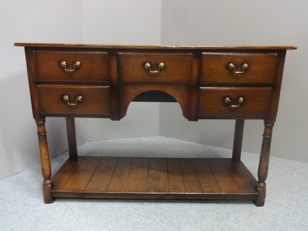 Very Good Oak Dresser Base