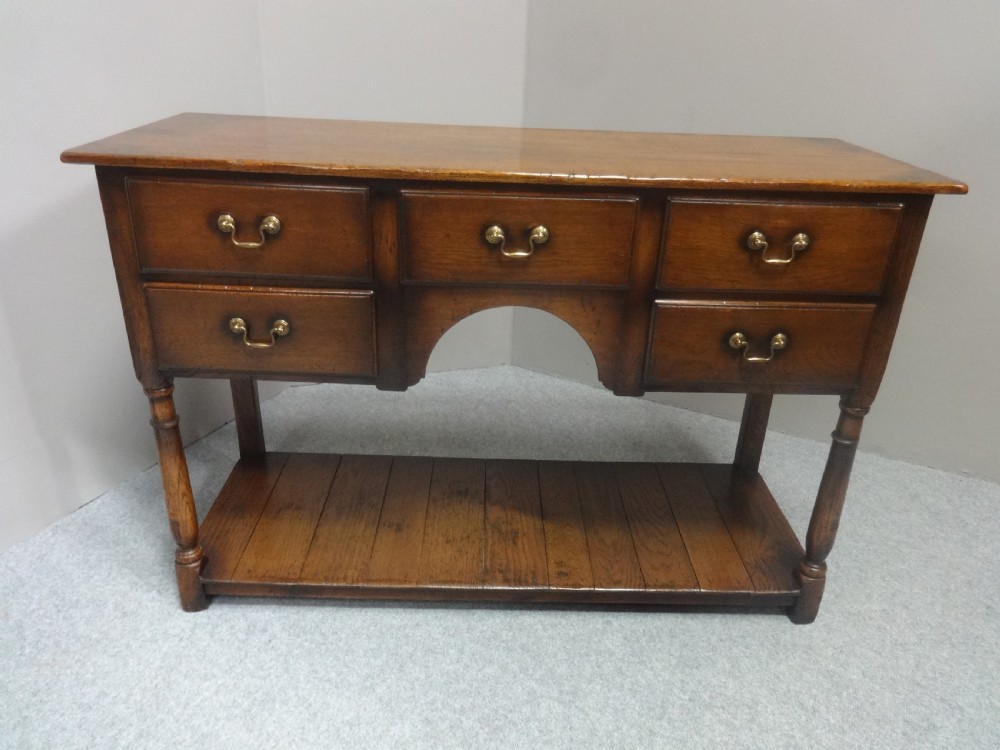 Very Good Oak Dresser Base View II