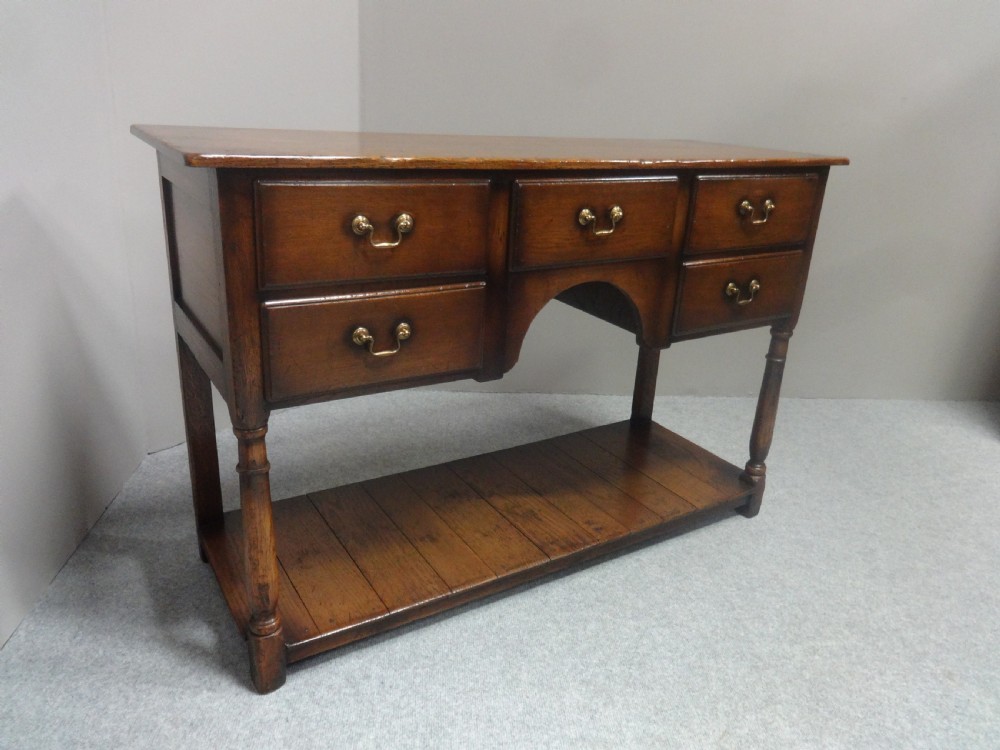 Very Good Oak Dresser Base View III