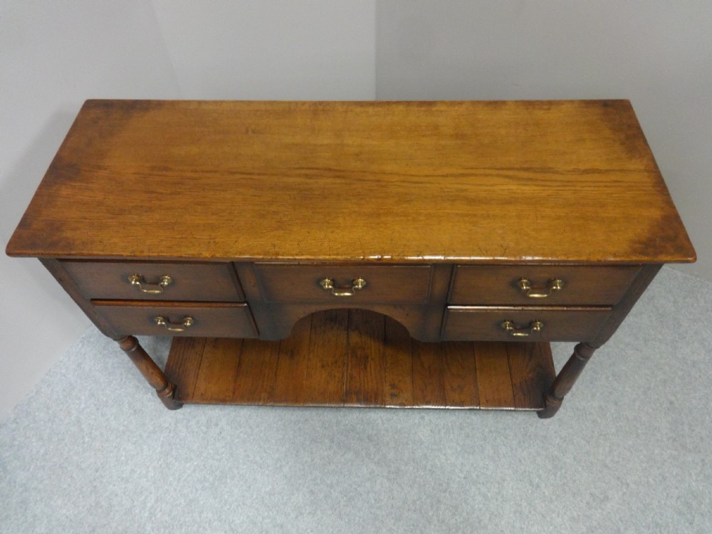 Very Good Oak Dresser Base View V